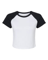 Women's Micro Rib Raglan Baby Tee