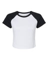 Women's Micro Rib Raglan Baby Tee