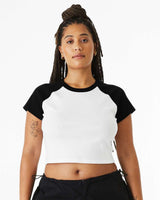 BELLA+CANVAS® Women’s Micro Rib Raglan Baby Tee