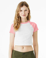 BELLA+CANVAS® Women’s Micro Rib Raglan Baby Tee