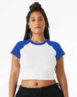 BELLA+CANVAS® Women’s Micro Rib Raglan Baby Tee