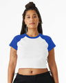 BELLA+CANVAS® Women’s Micro Rib Raglan Baby Tee