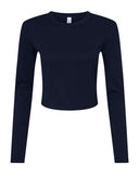 Women's Micro Rib Long Sleeve Baby Tee