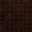 Espresso and Woodsmoke Geometric Acrylic-Polyester-Viscose Chenille