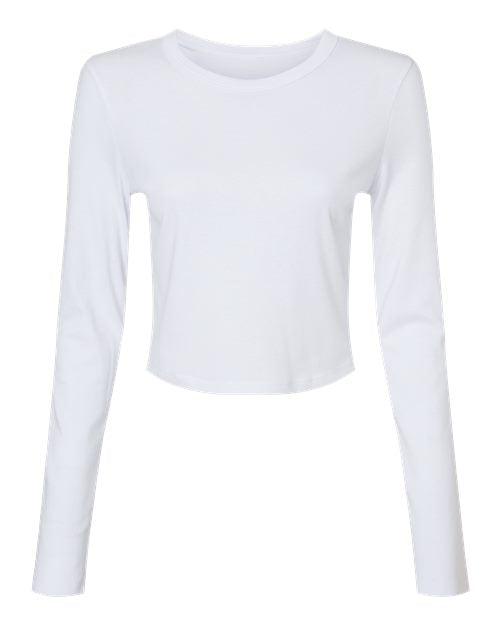 Women's Micro Rib Long Sleeve Baby Tee