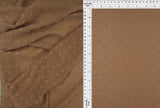 1 Yard Waffle Swiss Dot Chiffon Woven Fabric Textured Sheer Soft Drapery 59/60" Width