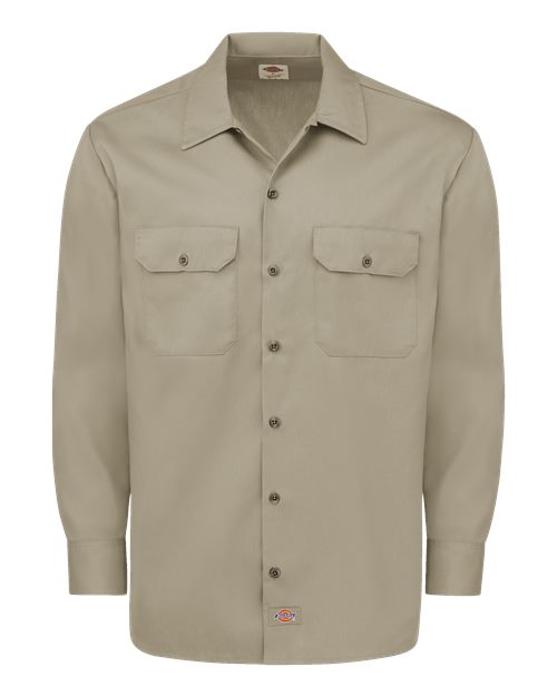 Dickies Men's Tall Long Sleeve Work Shirt