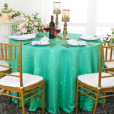 Round Sequin Paillette Burlap Table Cover