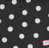 Polka Dot Ribbed Stretch Knit Fabric