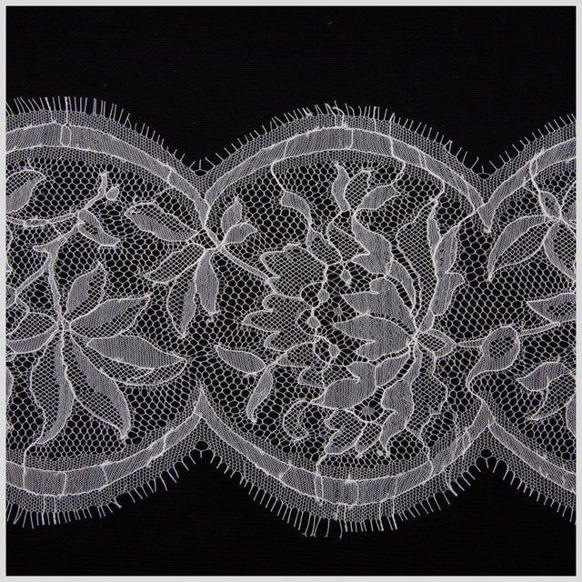 Gray French Lace