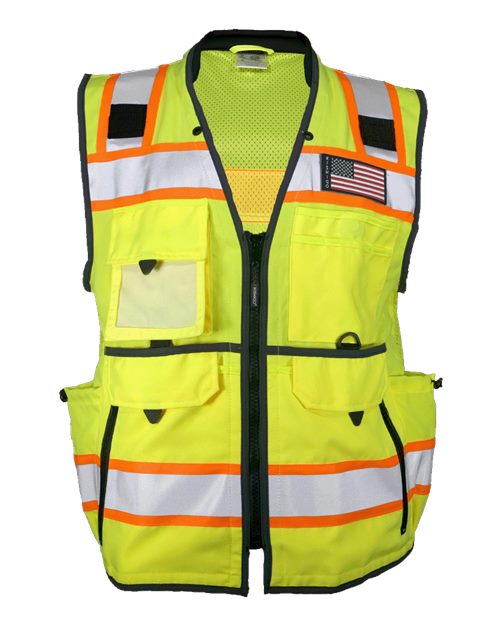 Kishigo Unisex Ultimate Construction Class 2 Safety Vest