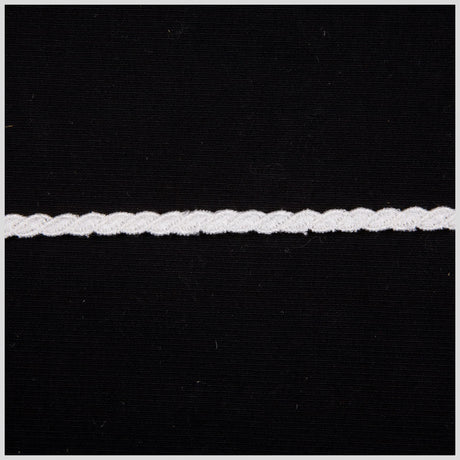 1/4" White Gimp Braid