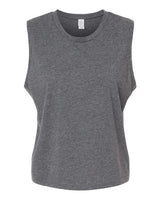 Women's Cotton Jersey CVC Go-To Crop Muscle Tank