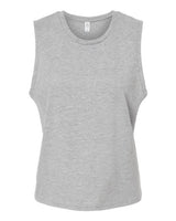 Women's Cotton Jersey CVC Go-To Crop Muscle Tank