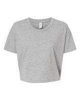 Women's Cotton Jersey CVC Go-To Headliner Crop Tee