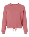 Women's Relaxed 3-End Boxy Fleece Crewneck Sweatshirt