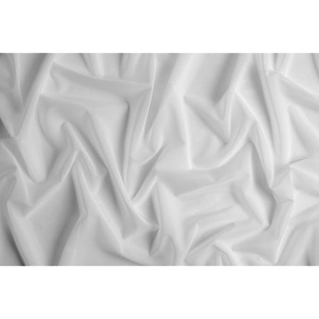 White Stretch Nylon Mesh