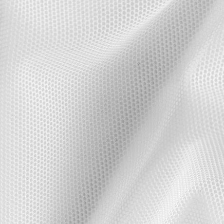 White Stretch Nylon Mesh