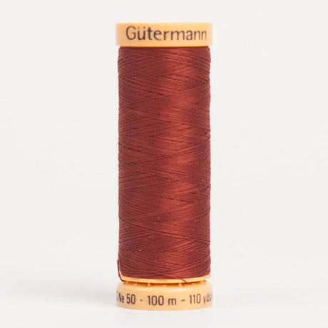 Gutermann Cotton Thread 100m - 4720 Dark Copper