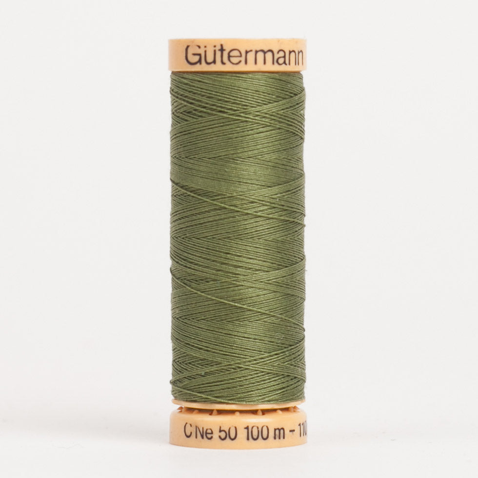 Gutermann Cotton Thread 100m - 8740 Apple Green