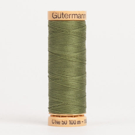 Gutermann Cotton Thread 100m - 8740 Apple Green