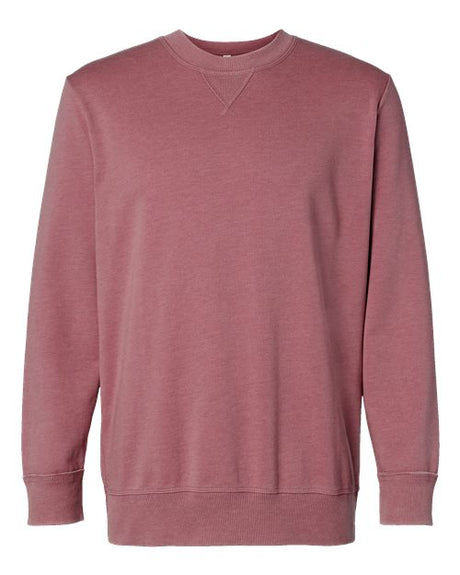 Unisex Vintage Wash Fleece Crewneck Sweatshirt