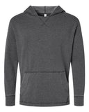 LAT Unisex Vintage Wash Fleece Hoodie Sweatshirt