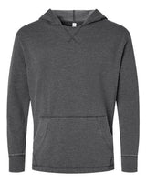 LAT Unisex Vintage Wash Fleece Hoodie Sweatshirt