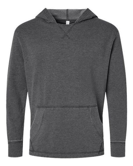 LAT Unisex Vintage Wash Fleece Hoodie Sweatshirt