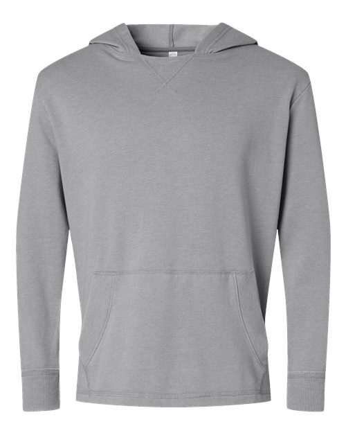 LAT Unisex Vintage Wash Fleece Hoodie Sweatshirt