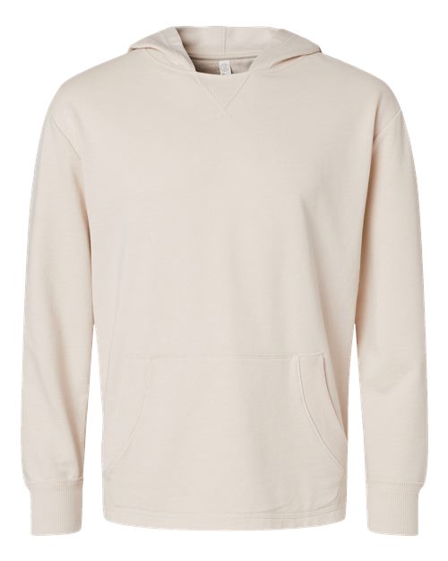 LAT Unisex Vintage Wash Fleece Hoodie Sweatshirt