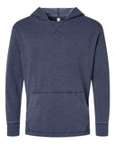 LAT Unisex Vintage Wash Fleece Hoodie Sweatshirt