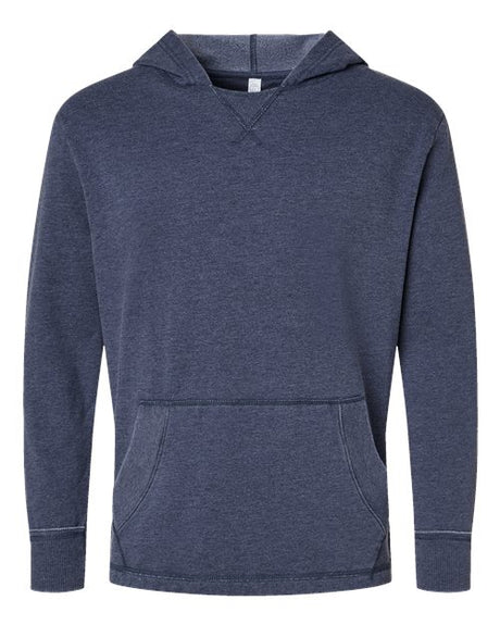 LAT Unisex Vintage Wash Fleece Hoodie Sweatshirt