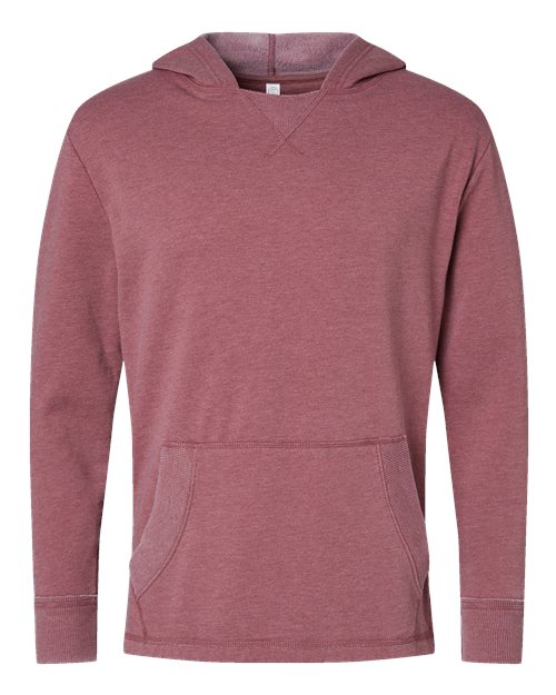 LAT Unisex Vintage Wash Fleece Hoodie Sweatshirt