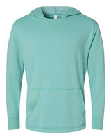 LAT Unisex Vintage Wash Fleece Hoodie Sweatshirt