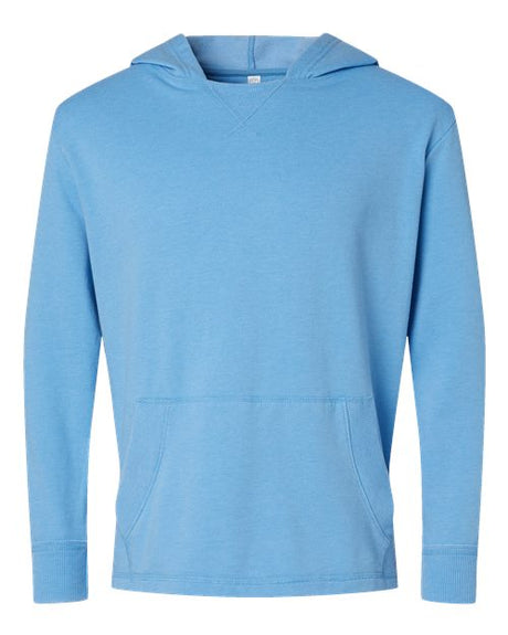LAT Unisex Vintage Wash Fleece Hoodie Sweatshirt
