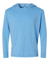 LAT Unisex Vintage Wash Fleece Hoodie Sweatshirt