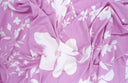 1 yarda de tela DTY con estampado floral, suave, ligera y fluida, punto elástico, ancho 58/60"