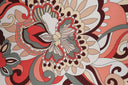 1 Yard DTY Paisley Print Fabric Soft & Lightweight Blush Stretch Knit, 58/60" Wide