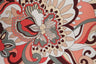DTY Paisley Print Fabric Soft & Lightweight Blush Stretch Knit, 58/60" Wide