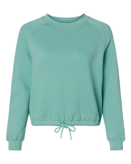 Women's Relaxed 3-End Boxy Fleece Crewneck Sweatshirt