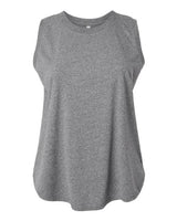 LAT Women's Curvy Relaxed Fine Jersey Tank