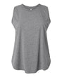 LAT Women's Curvy Relaxed Fine Jersey Tank