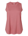 LAT Women's Curvy Relaxed Fine Jersey Tank