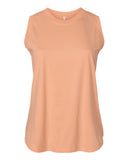 LAT Women's Curvy Relaxed Fine Jersey Tank