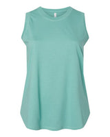 LAT Women's Curvy Relaxed Fine Jersey Tank