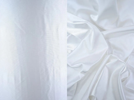 1 Yard Stretch Bridal Satin Fabric 250 GSM, 58/60? Wide Polyester Spandex Blend