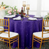 Round Sequin Paillette Burlap Table Cover