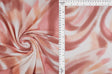 Abstract Marble Ribbed Stretch Knit Fabric