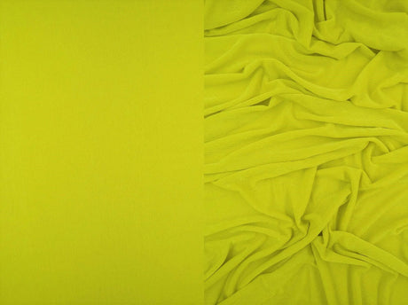 1 Yard Slinky Rib Knit Fabric 1x1 Solid Polyester Spandex Stretch 52/54 Inches